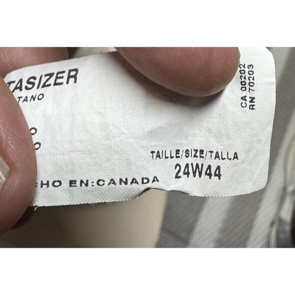 FANTASIZER Women's Navy Blue One-Piece Swimsuit Size 24W- Preloved - Picture 4 of 8